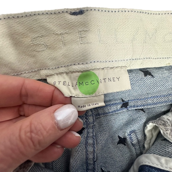 stella mccartney SWISS CROSS EMBROIDERED JEAN 25 - Picture 13 of 16